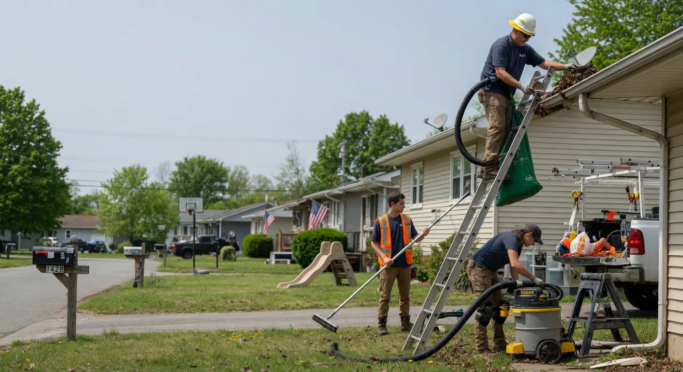 Gutter Installation in Lenzburg, IL near me